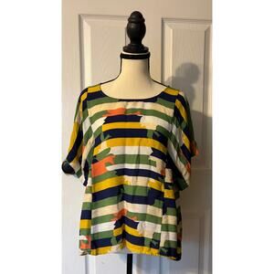 Maeve Anthropologie Blouse Women’s XS Multicolor
